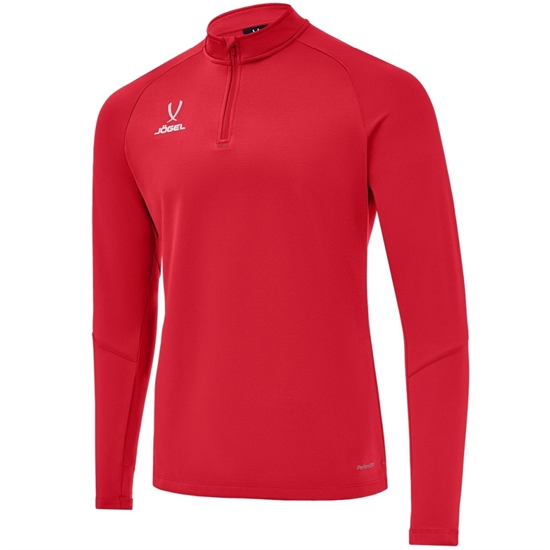 Jögel PREMIER PERFORMDRY TRAINING 1/4 ZIP FLEECE TOP Джемпер ветрозащитный Красный - фото 312095