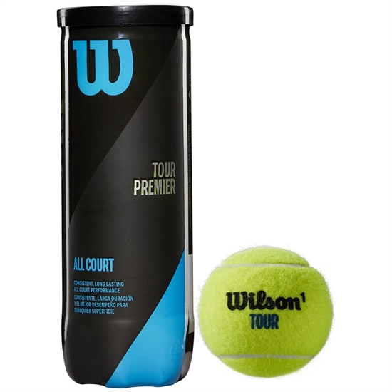 Wilson TOUR PREMIER ALL COURT Мячи для большого тенниса (3 шт) - фото 312798