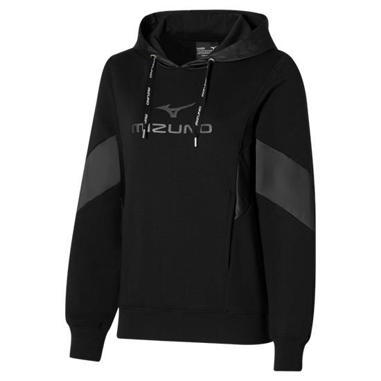 Mizuno ATHLETICS HOODY Худи Черный - фото 313743