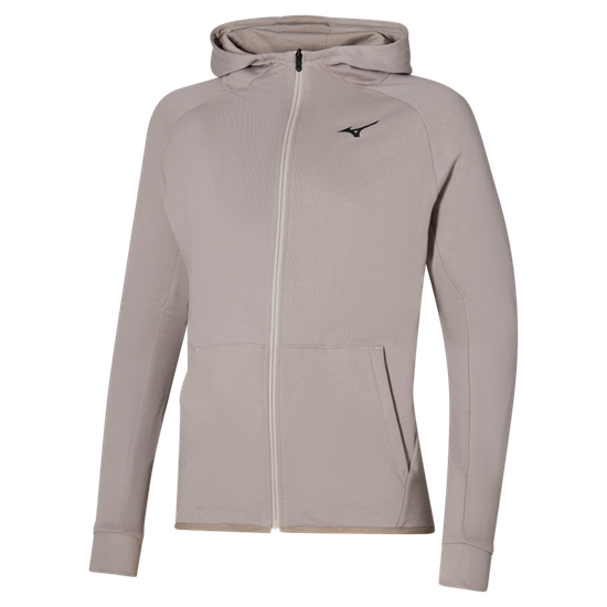 Mizuno Athletics RB Sweat Jacket куртка Бежевый - фото 313745