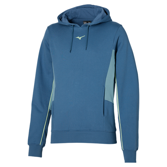 Mizuno ATHLETICS HOODY Худи Голубой - фото 313750