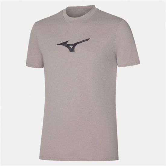 Mizuno Athletics RB Tee Футболка Бежевый - фото 313784
