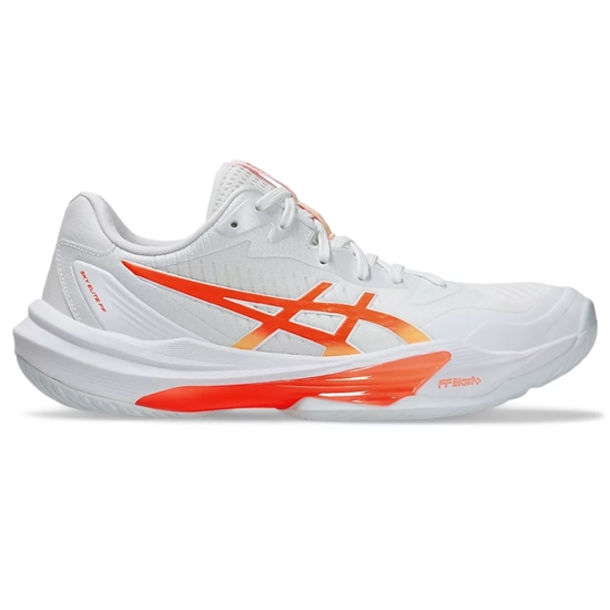 Asics SKY ELITE FF 3 (W) Кроссовки волейбольные женские Белый/Оранжевый - фото 314745