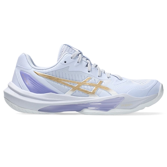Asics SKY ELITE FF 3 (W) Кроссовки волейбольные женские Голубой/Золотой - фото 314753
