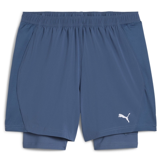 Puma VEL 2 IN 1 RUNNING SHORTS Шорты беговые Темно-синий - фото 314853