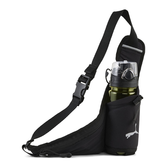 Puma RUN WAIST BAG Сумка для бутылки на пояс Черный - фото 314905