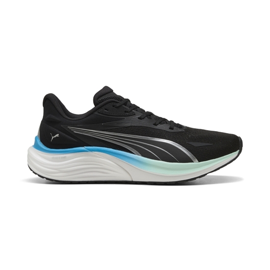 Puma ELECTRIFY NITRO 4 Кроссовки беговые Черный/Зеленый/Голубой - фото 315501