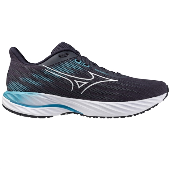 Mizuno WAVE INSPIRE 21 Кроссовки беговые Темно-синий/Голубой - фото 316438