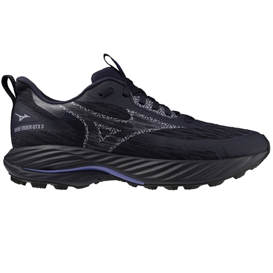 Mizuno WAVE RIDER GTX 3 (W) Кроссовки беговые женские Темно-серый/серый - фото 316486