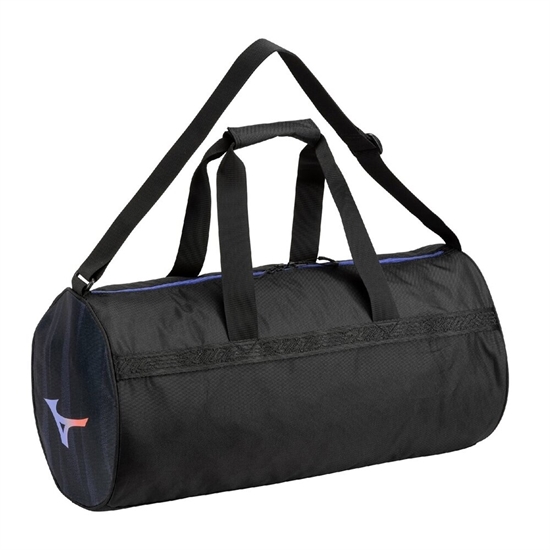 Mizuno DRUMBAG WASO Сумка спортивная Черный/Фиолетовый - фото 316533