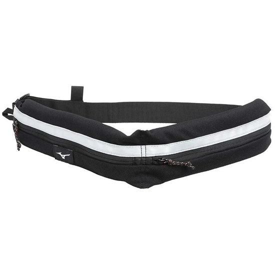 Mizuno 2WAY WAIST PORCH NR Сумка на пояс Черный/Серый - фото 316703