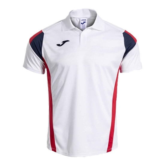 Joma MONTREAL Футболка теннисная Белый/Темно-синий/Красный - фото 317457