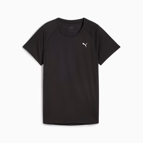 Puma VELOCITY RUNNING TEE (W) Футболка беговая женская Черный - фото 317621