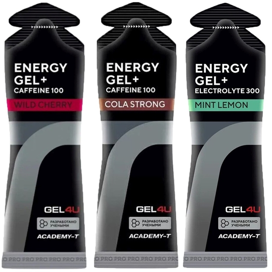 Gel4U ENERGY GEL Гель энергетический углеводный 60 мл - 3 штуки - фото 317738