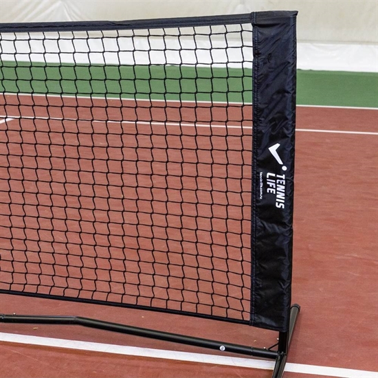 Tennis Life Детская теннисная сетка портативная сборная 3х0,87м Черный - фото 318047