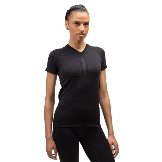 +Adrenalina KR106 Компрессионная футболка женская Черный - фото 318221