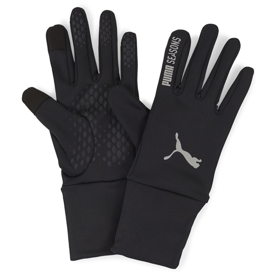 Puma SEASONS GLOVES Перчатки зимние Черный - фото 318283