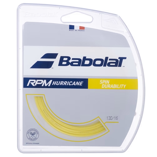 Babolat RPM HURRICANE Теннисная струна 12м Желтый - фото 318401
