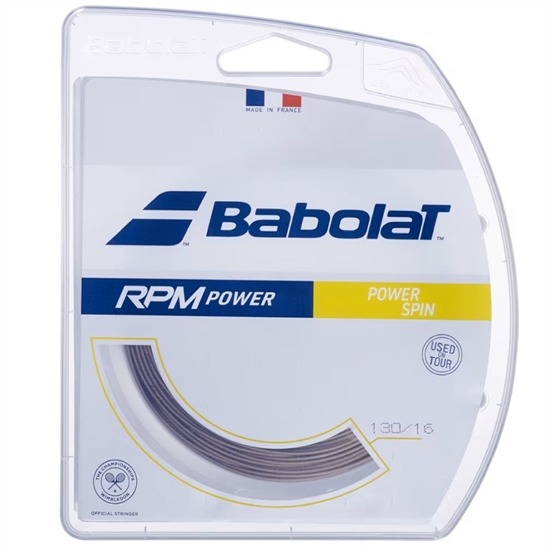 Babolat RPM POWER Теннисная струна 12м Коричневый - фото 318419