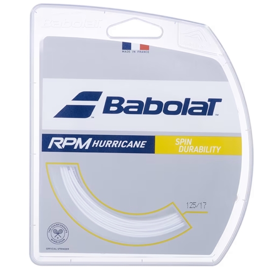Babolat RPM HURRICANE Теннисная струна 12м Белый - фото 318425