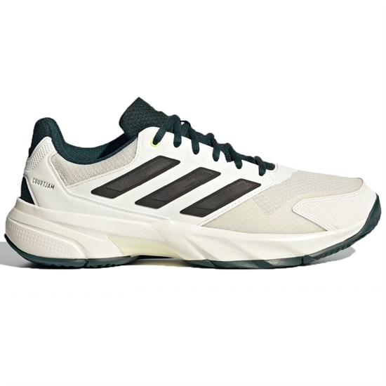 Adidas COURTJAM CONTROL 3 Кроссовки теннисные Белый/Темно-зеленый - фото 318812