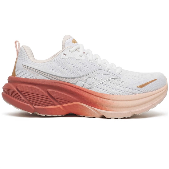Saucony HURRICANE 25 (W) Кроссовки беговые женские Белый/Розовый - фото 319038