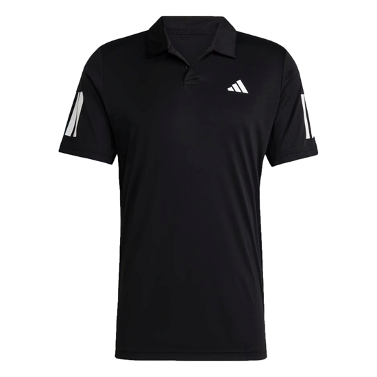 Adidas CLUB TENNIS 3-STRIPES Поло теннисное Черный/Белый - фото 319214