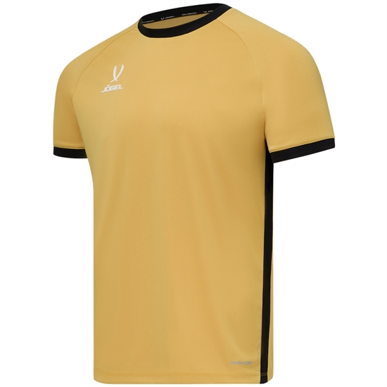Jögel DIVISION PERFORMDRY ELEMENT JERSEY Футболка игровая Золотой/Черный - фото 319726