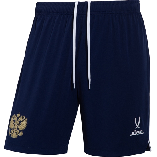 Jögel NATIONAL PERFORMDRY AWAY SHORTS Шорты игровые Темно-синий/Золотой - фото 319753