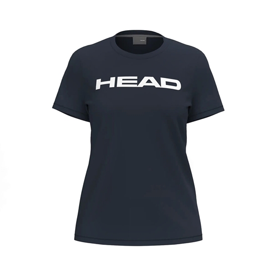 Head CLUB ORIGINAL T-SHIRT (W) Футболка теннисная женская Темно-синий - фото 319848