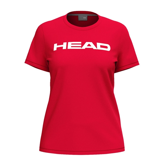 Head CLUB ORIGINAL T-SHIRT (W) Футболка теннисная женская Красный - фото 319854