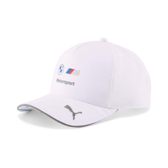 Puma BMW REPLICA TEAM BB Cap Кепка беговая Белый - фото 319881