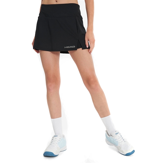 Head CLUB BASIC SKORT (W) Юбка-шорты теннисные женские Черный - фото 319890
