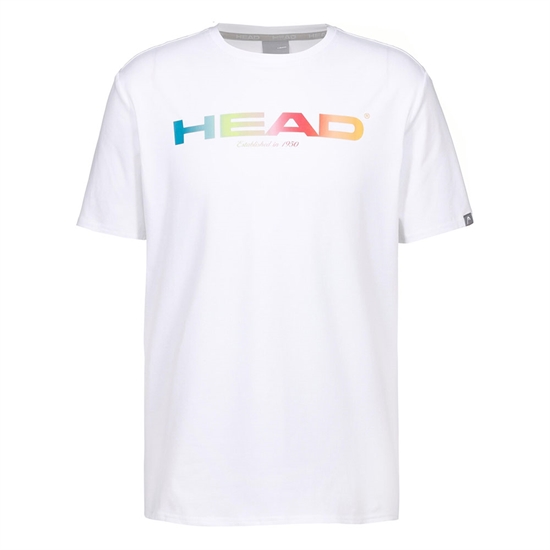 Head RAINBOW T-SHIRT Футболка теннисная Белый - фото 319916