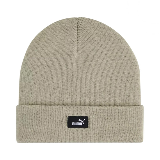 Puma ESS MID CROWN BEANIE Шапка беговая Зеленый - фото 319920