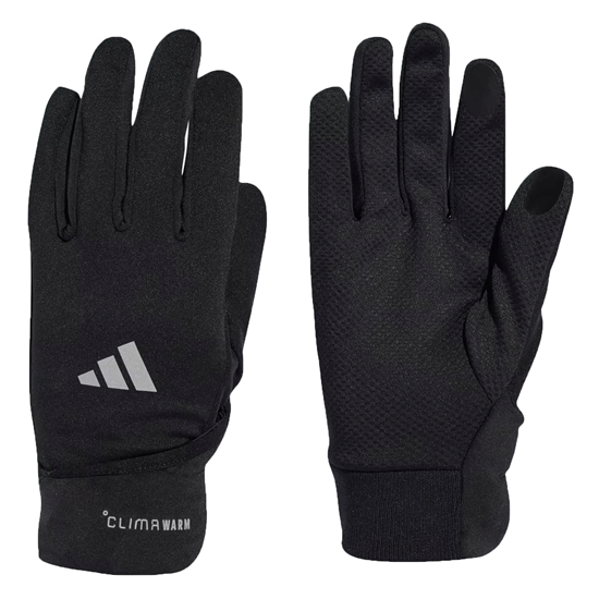 Adidas CLIMAWARM Перчатки-трансформеры беговые Черный - фото 320066
