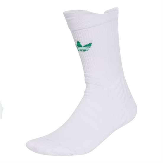 Adidas TENNIS ORIGINALS CREW SOCKS  Носки высокие Белый/Зеленый - фото 320141