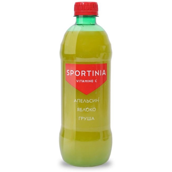 Sportinia VITAMINE C Напиток 500 мл Апельсин/Яблоко/Груша - фото 320672