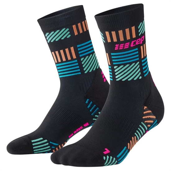 CEP RUN LIMITED EDITION COMPRESSION MID CUT SOCKS (W) Компрессионные носки женские Черный - фото 320946