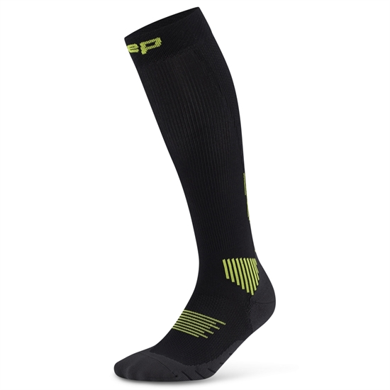 CEP CORE RUN TALL COMPRESSION SOCKS 5.0 Компрессионные гольфы Черный/Салатовый - фото 320983