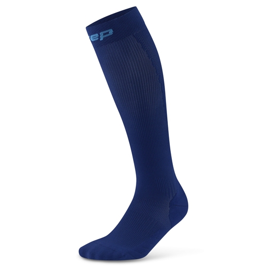 CEP CORE RUN TALL COMPRESSION SOCKS 5.0 (W) Компрессионные гольфы женские Темно-синий - фото 321040