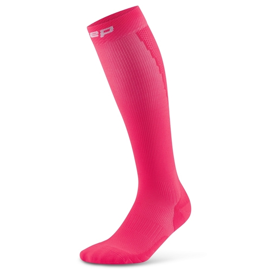 CEP CORE RUN TALL COMPRESSION SOCKS 5.0 (W) Компрессионные гольфы женские Розовый - фото 321062