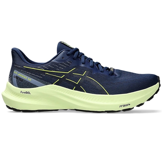 Asics GT-2000 12 G-TX Кроссовки беговые Темно-синий/Зеленый - фото 321396
