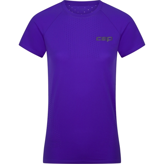 CEP ULTRALIGHT SHORT SLEEVE SHIRT (W) Футболка беговая женская Фиолетовый - фото 321601