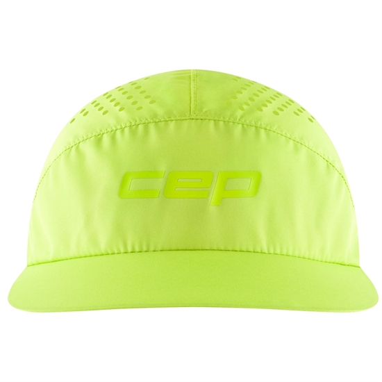 CEP PRO RUN ULTRALIGHT CAP Кепка беговая ультралегкая Салатовый - фото 321789