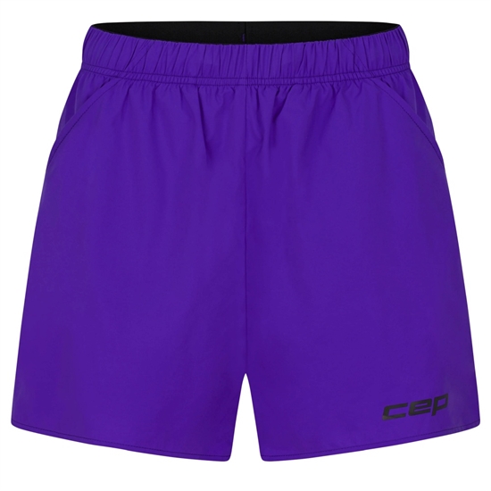 CEP CORE RUN LOOSE FIT SHORTS (W) Шорты свободного кроя для бега женские Фиолетовый - фото 321801