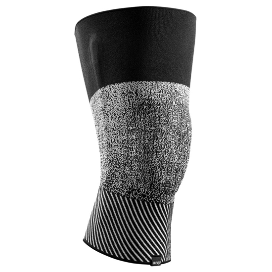 CEP MAX SUPPORT KNEE SLEEVE Компрессионный бандаж на колено Черный/Белый - фото 321822