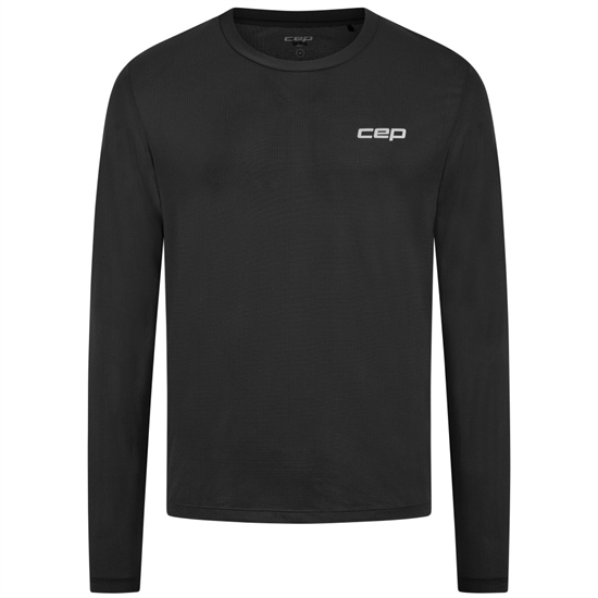CEP CORE RUN LONG SLEEVE SHIRT Лонгслив беговой Черный - фото 321891