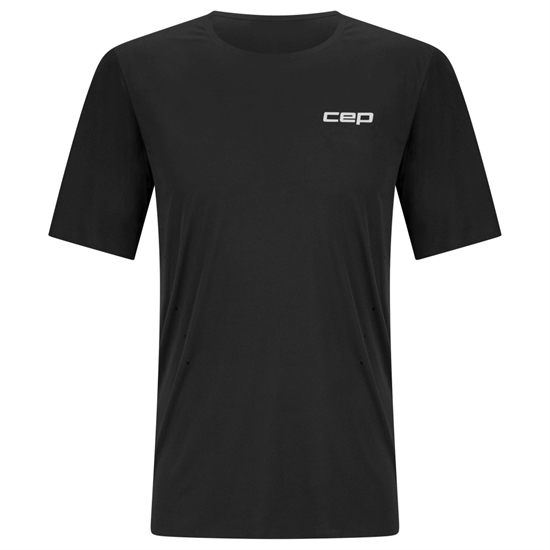 CEP PRO RUN ULTRALIGHT SHORT SLEEVE SHIRT Футболка беговая Черный - фото 321964