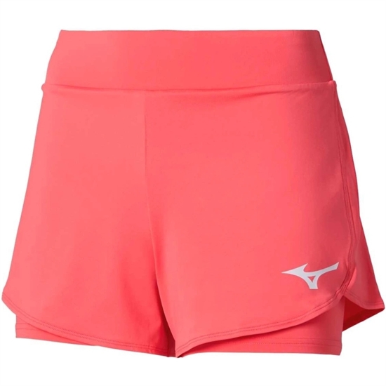 Mizuno FLEX SHORT (W) Шорты теннисные женские Розовый - фото 322203